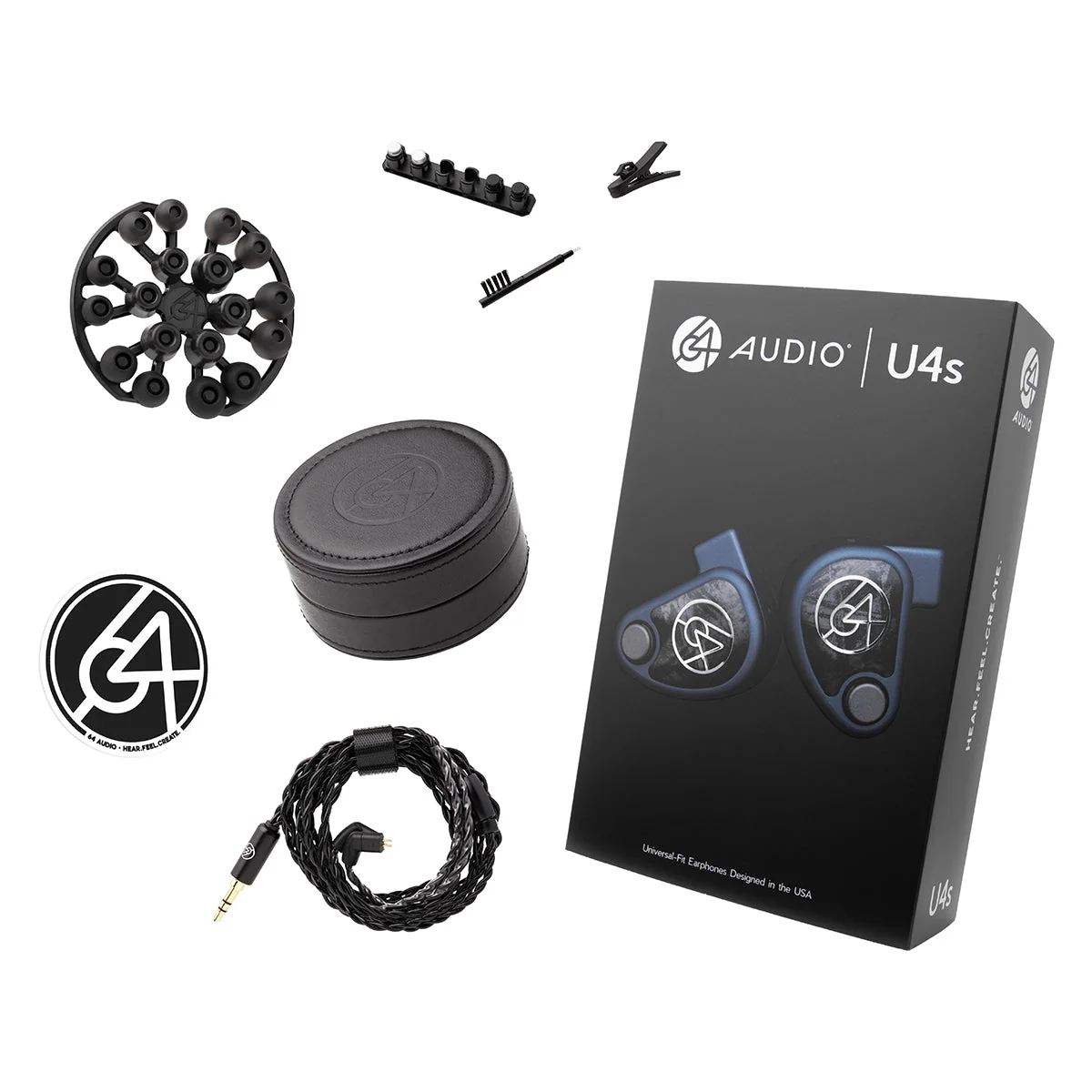 64 Audio U4s Universal In-Ear Monitor  (Open Box) - Image 5