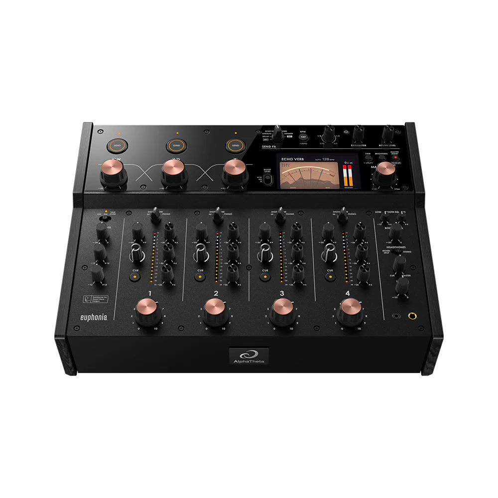 AlphaTheta Euphonia Professional 4-channel Rotary Mixer - Image 3