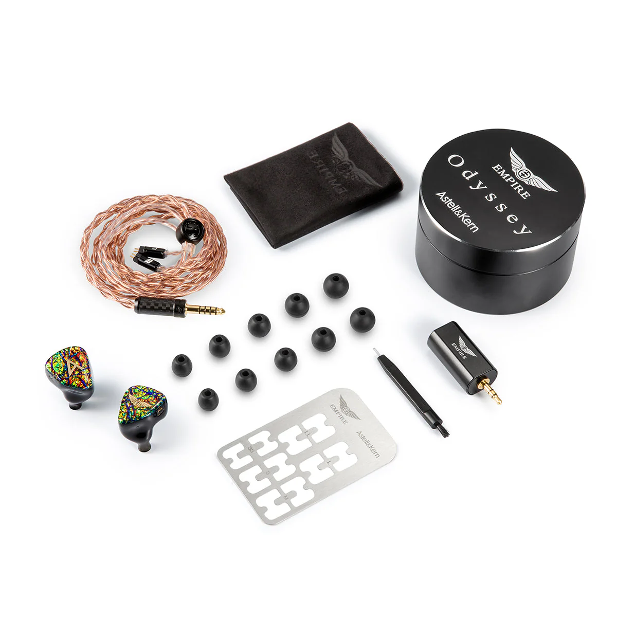 Astell & Kern x Empire Ears Odyssey Electrostatic Universal Fit Earphones (Open Box) - Discontinued - Image 2