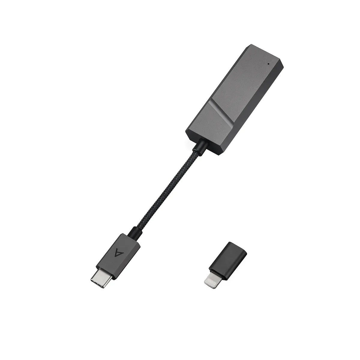 Astell & Kern AK HC2 Female 4.4mm to Male USB-C/Lightning Dual DAC Amplifier Cable - Discontinued