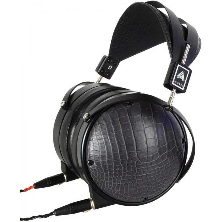 Audeze LCD-XC Closed-Back Headphones (Limited Edition Gray Alligator Skin) (Open Box) - Image 3