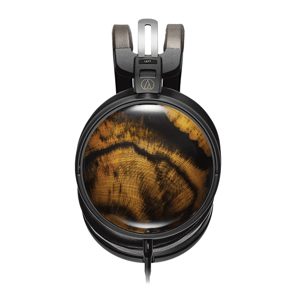 Audio-Technica ATH-AWKG Audiophile Closed-back Dynamic Wooden Headphones with ZMF Earpads - Image 3