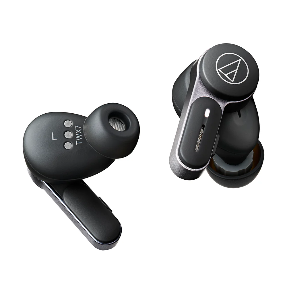 Audio-Technica ATH-TWX7 True Wireless Active Noise-Cancelling In-Ear Headphones (Open Box) - Image 2
