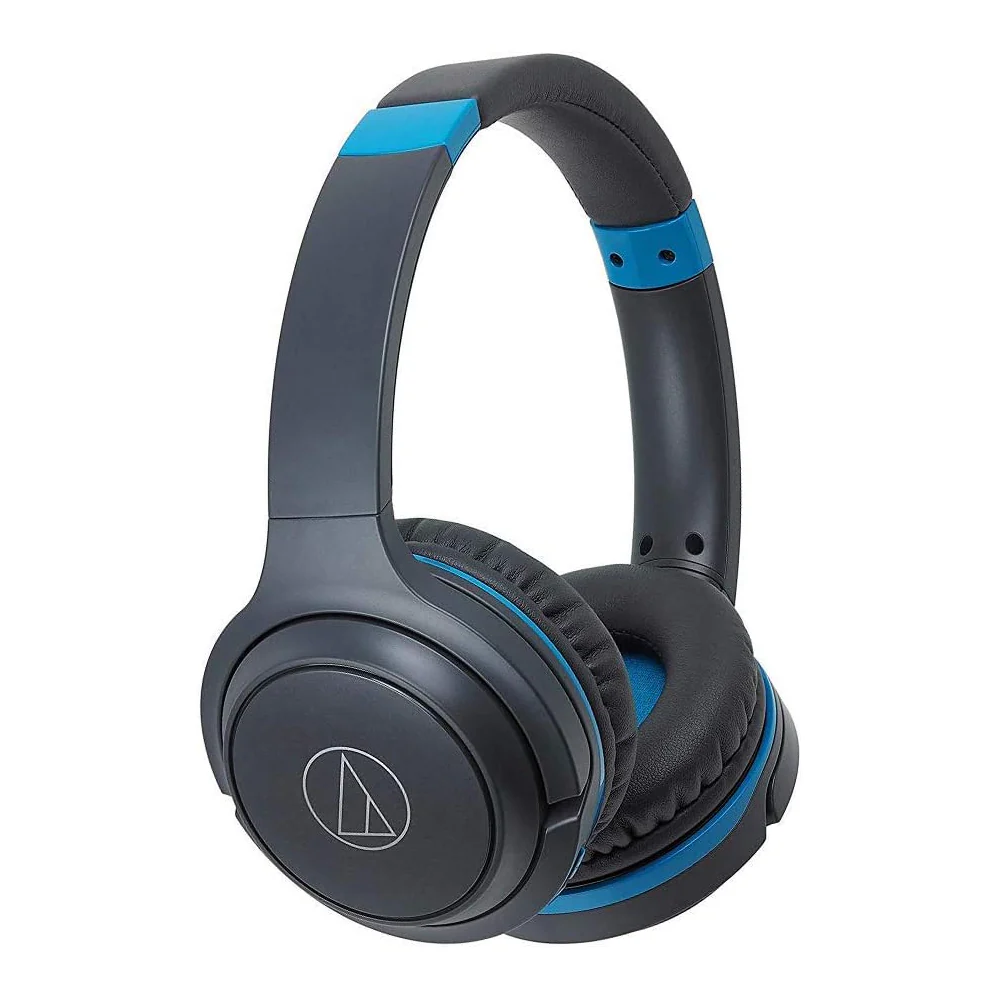 Audio-Technica ATH-S200BT Wireless On-Ear Headphones with Built-in Mic & Controls