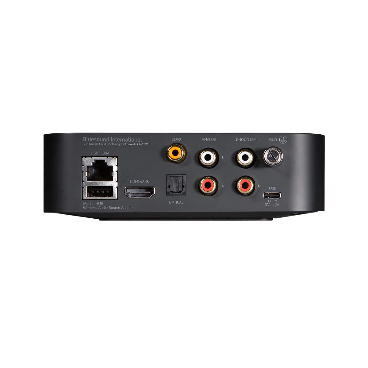 Bluesound HUB Wireless Audio Source Adapter and Network Preamp - Image 3