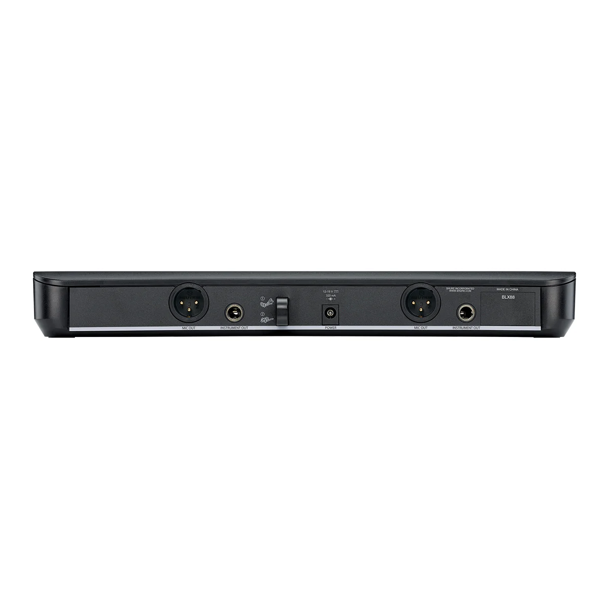 Shure BLX288/PG58 Wireless Dual Vocal System with two PG58 Handheld Transmitters - Image 4