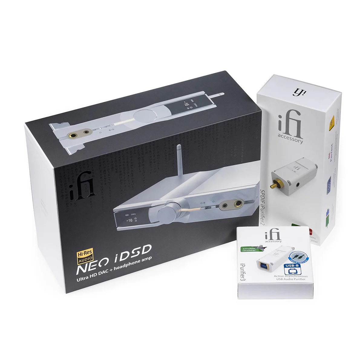 iFi Performance Edition: NEO iDSD + iPurifier3B + SPDIF iPurifier2 Bundle - Discontinued