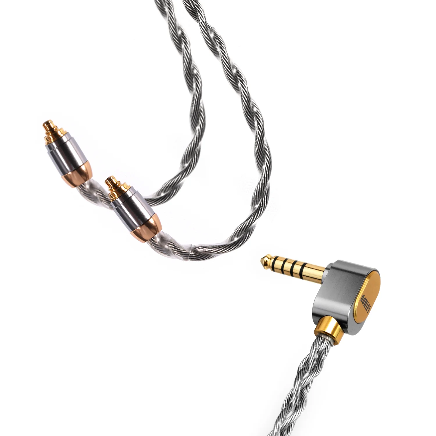 DD ddHiFi BC130A (Air Nyx) 4-Strand Silver Upgrade Earphone Cable - Image 4