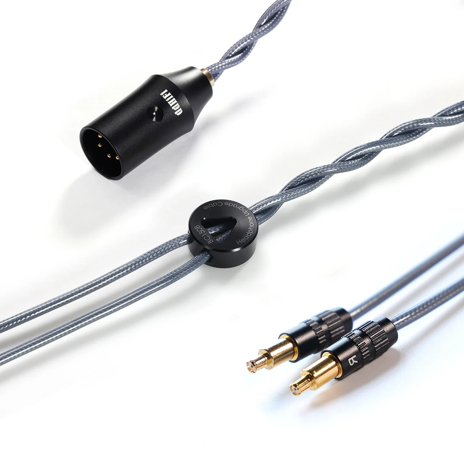 DD ddHiFi BC150XLR 4-pin XLR Balanced Silver Headphone Upgrade Cable - Image 7