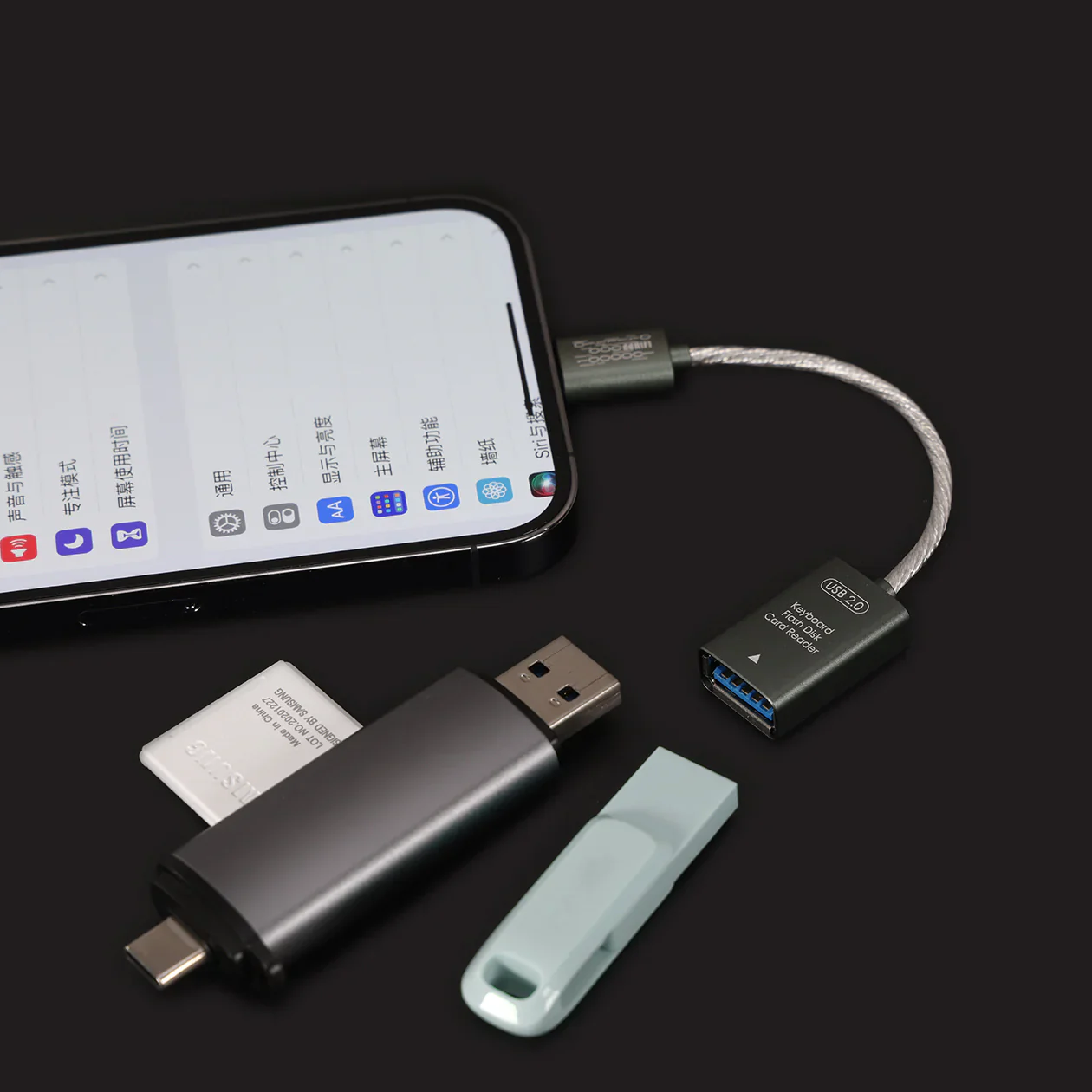 DD ddHiFi MFi06F (2.0) Lightning to USB-A OTG Data Cable - Image 3