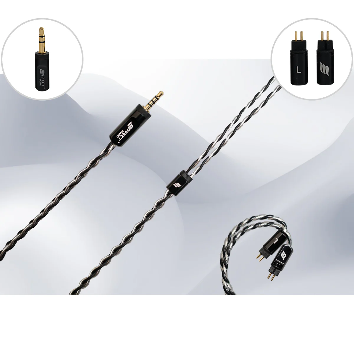 Effect Audio Grandioso Black In-Ear Headphone Cable - Image 3