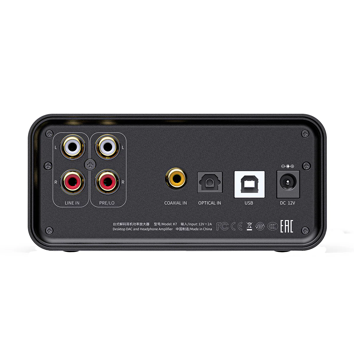 FiiO K7 Balanced Desktop DAC and Amplifier - Image 4
