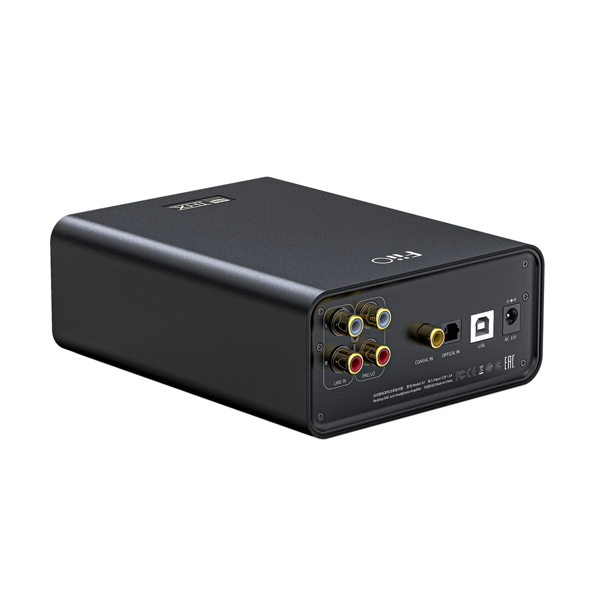 FiiO K7 Balanced Desktop DAC and Amplifier (Open Box) - Image 5