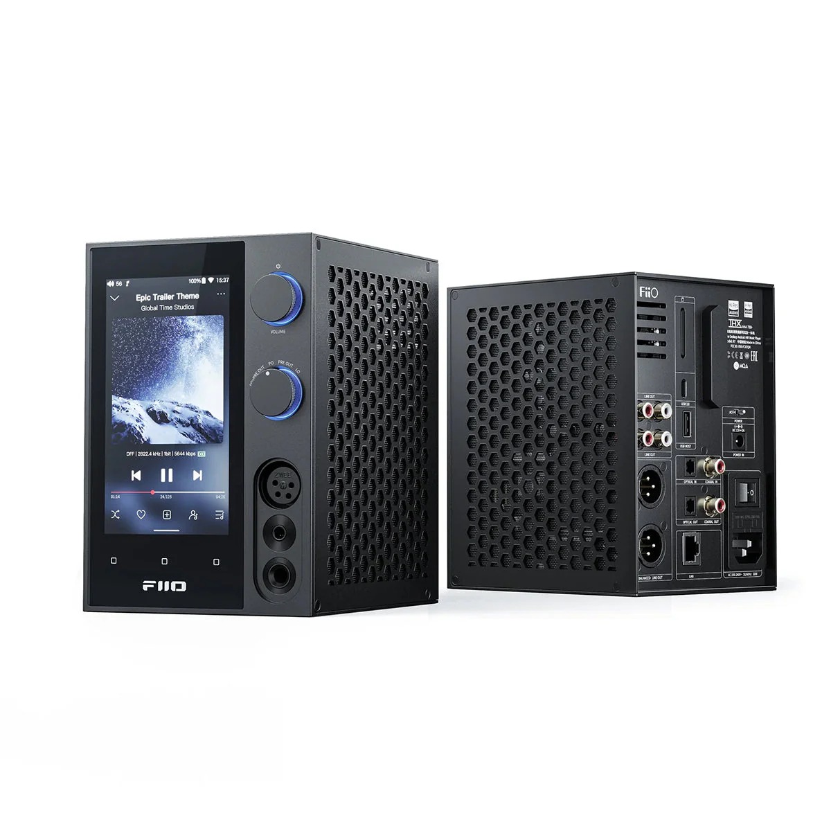 FiiO R7 All-in-One Player, Streamer, and Headphone Amp/DAC (Open Box) - Image 4