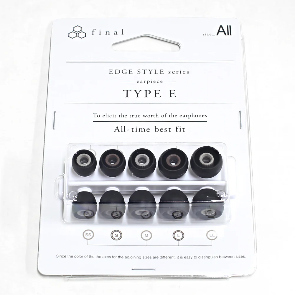Final Audio Black Silicon Eartips for E Series - Discontinued - Image 2