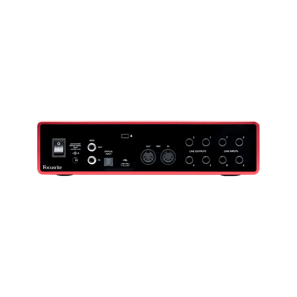 Focusrite Scarlett 18i8 3rd Gen 18-in 8-out Desktop USB Audio Interface for Musicians - Image 4