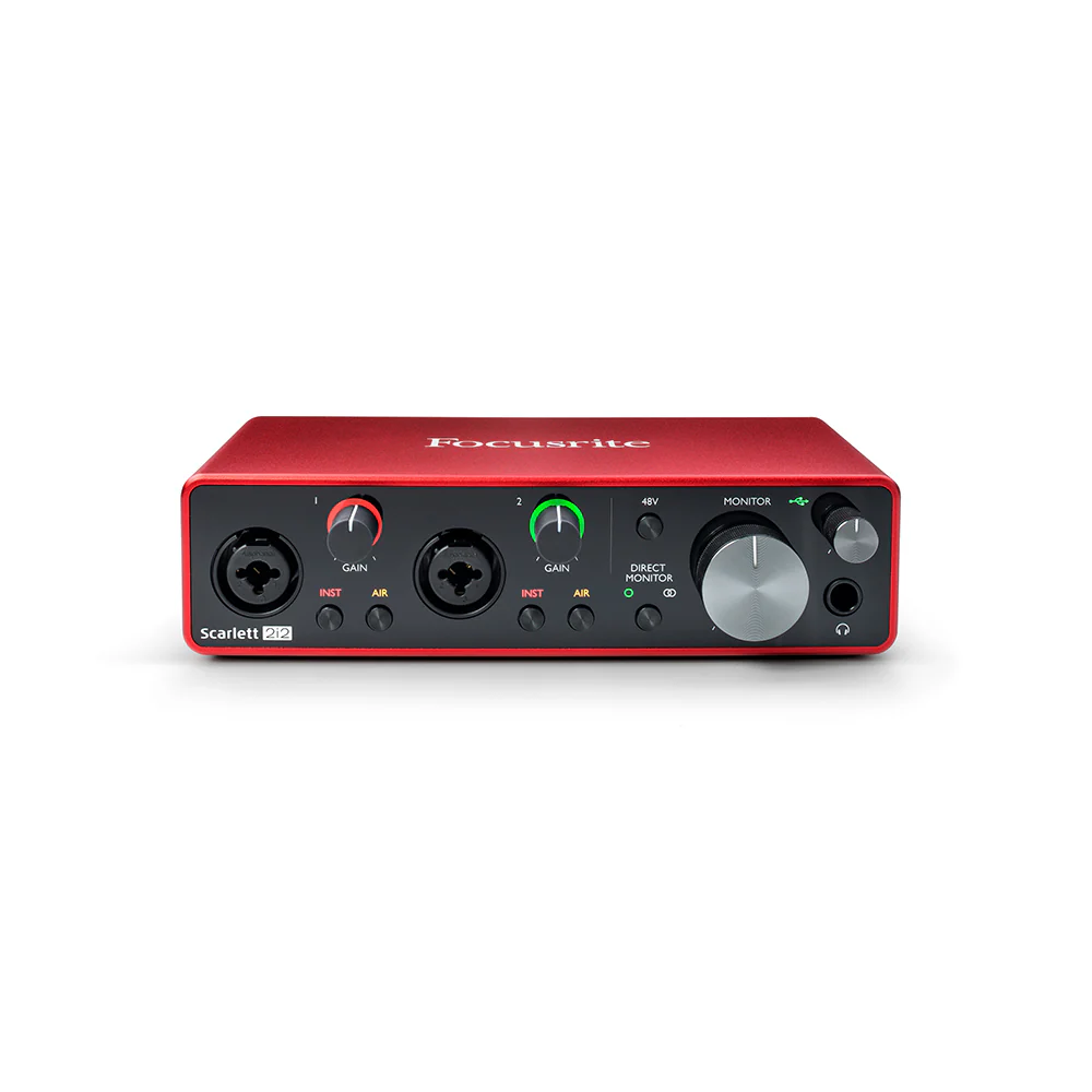Focusrite Scarlett 2i2 3rd Gen 2-in 2-out Desktop USB Audio Interface for Musicians - Image 2