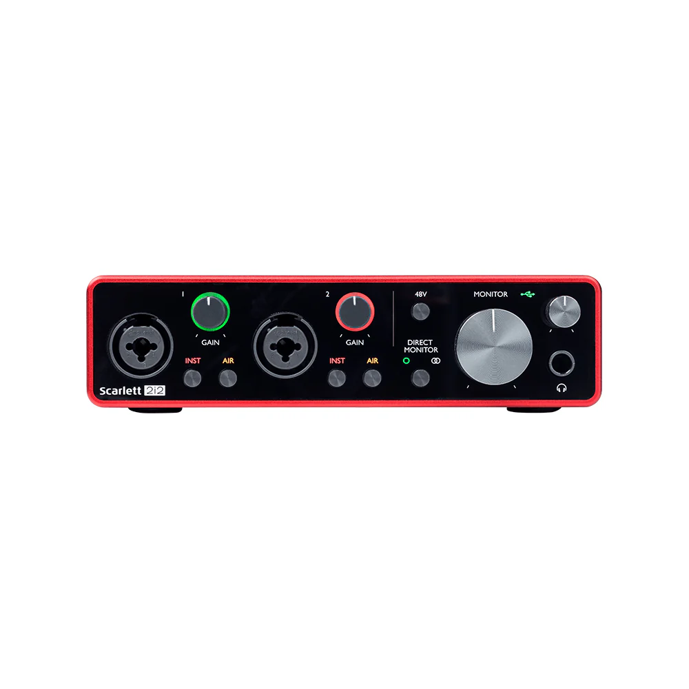 Focusrite Scarlett 2i2 3rd Gen 2-in 2-out Desktop USB Audio Interface for Musicians - Image 3