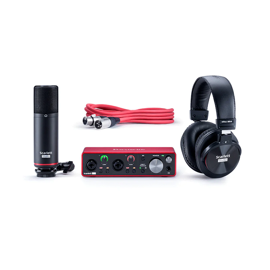 Focusrite Scarlett 2i2 3rd Gen Studio Kit for Musicians - Image 2