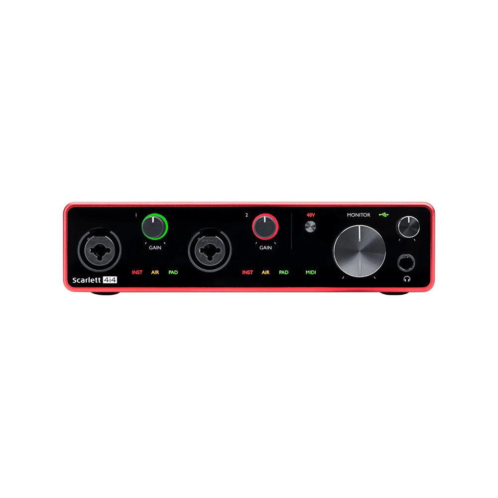 Focusrite Scarlett 4i4 3rd Gen 4-in 4-out Desktop USB Audio Interface for Musicians - Image 3