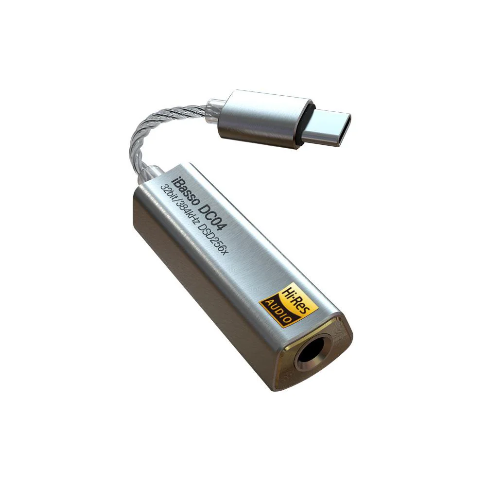 iBasso DC04 USB Cable Adapter DAC/amp (Open Box, Plastic box has a crack) - Image 2