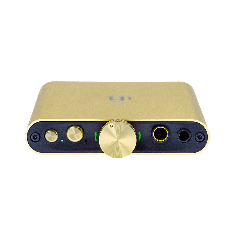 iFi hip-dac2 Limited Gold Edition Portable Headphone DAC and Amplifier (Open Box) - Discontinued