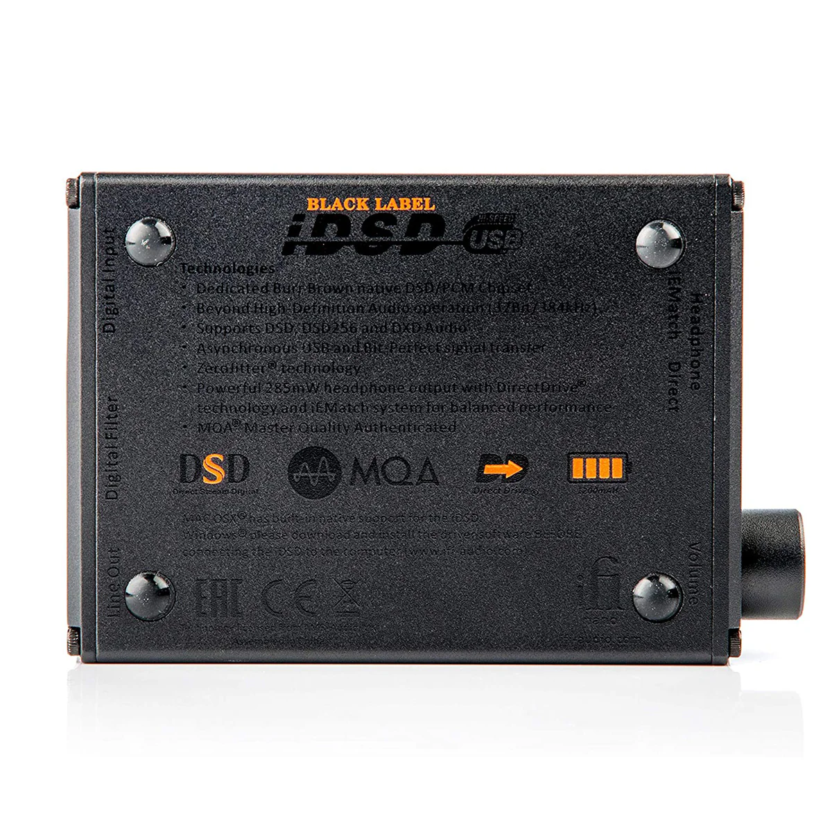 iFi nano iDSD Black Label Portable Headphone AMP/DAC - Discontinued - Image 4
