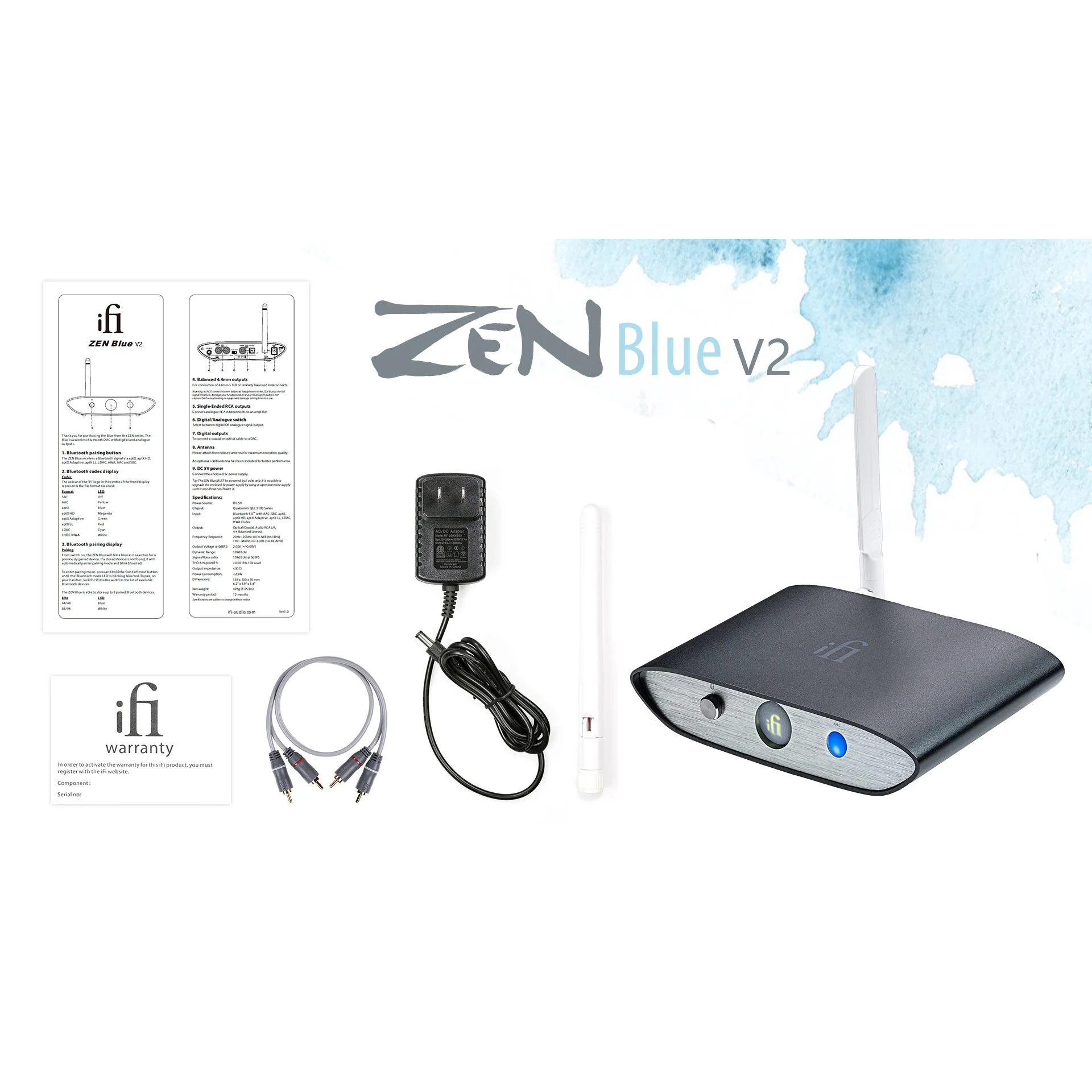 iFi ZEN Blue V2 High-Resolution Bluetooth DAC - Discontinued - Image 4