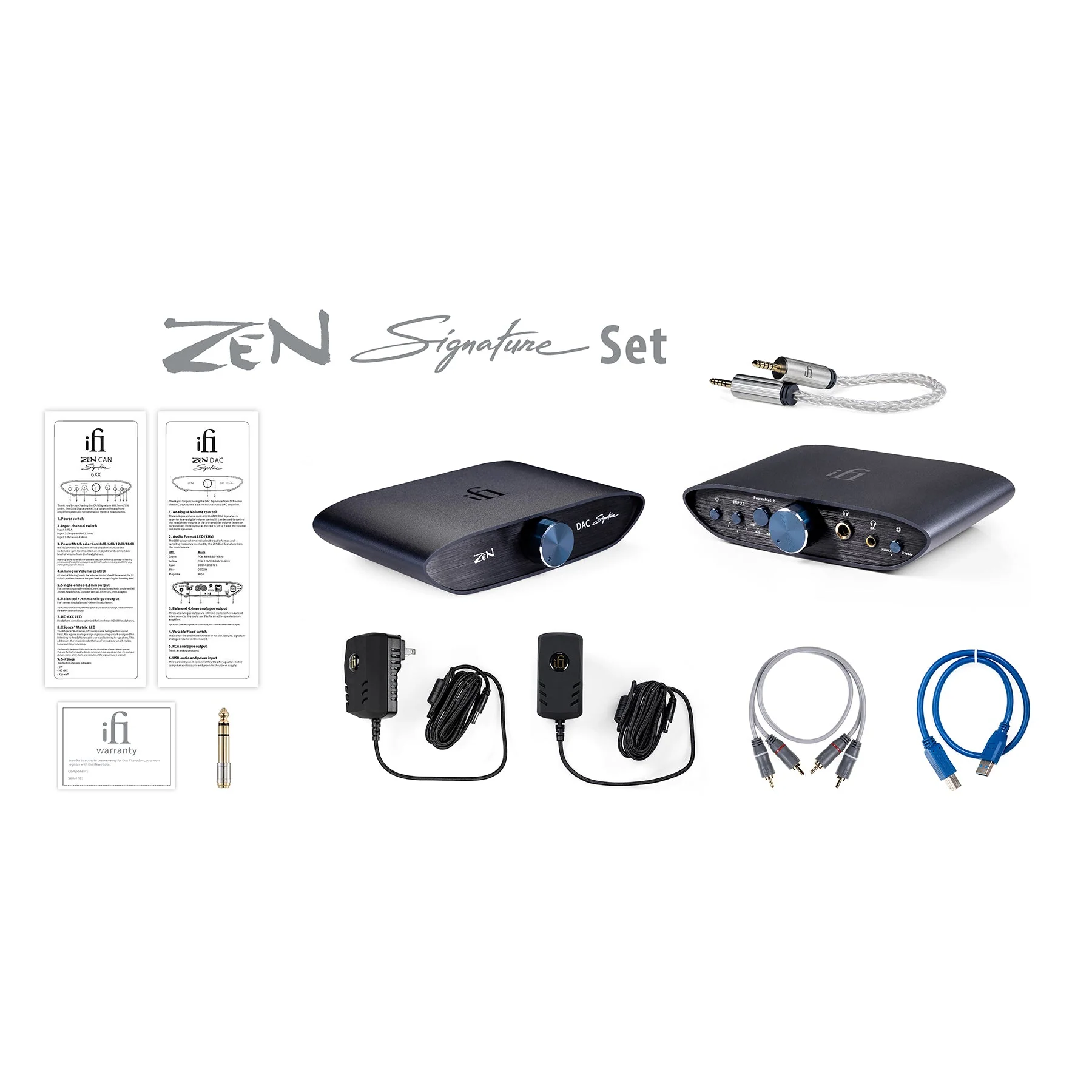 iFi ZEN Signature Set 6XX V2 (DAC V2 + CAN 6XX + 4.4mm Cable) (Open Box) - Discontinued - Image 8