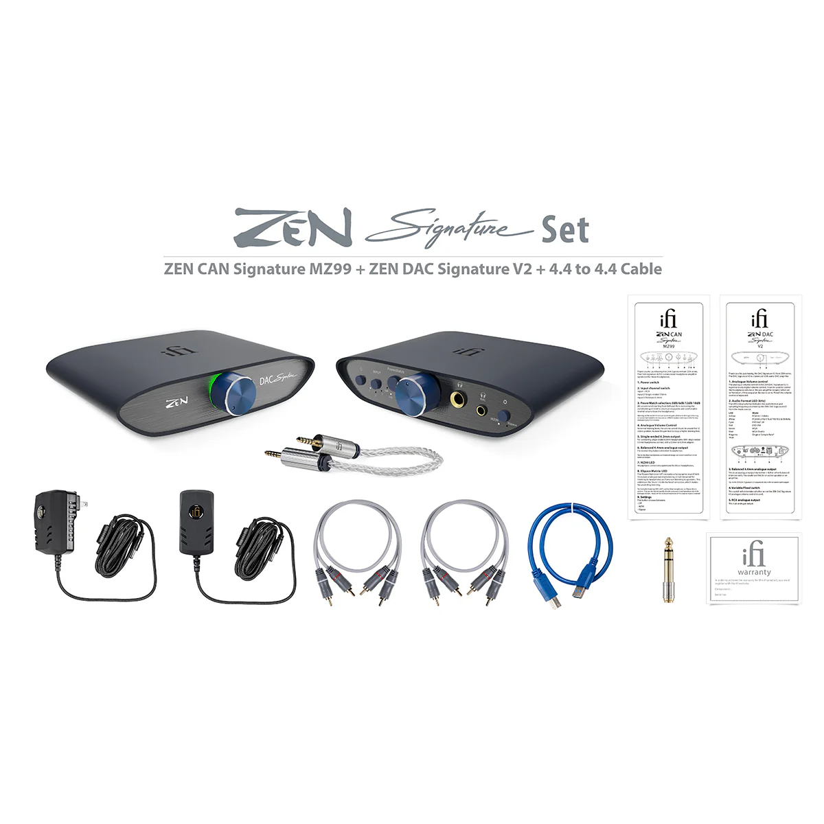 iFi ZEN Signature Set MZ99 (DAC V2 + CAN MZ99 + 4.4mm Cable) - Discontinued - Image 3