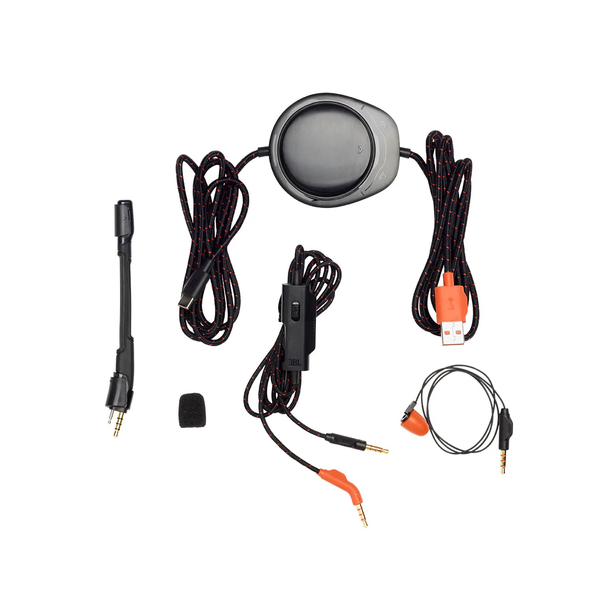JBL Quantum ONE Wired Over-Ear USB Active Noise-Cancelling Gaming Headset (Open Box) - Image 6