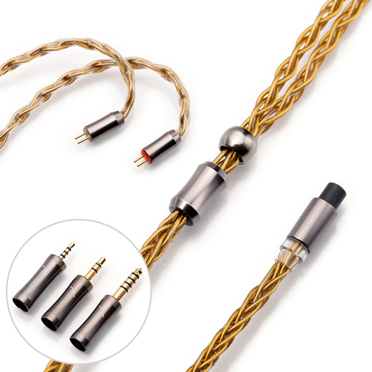 Kinera Imperial Gleipnir 6N OCC with gold plated Cable (Open Box) - Image 2