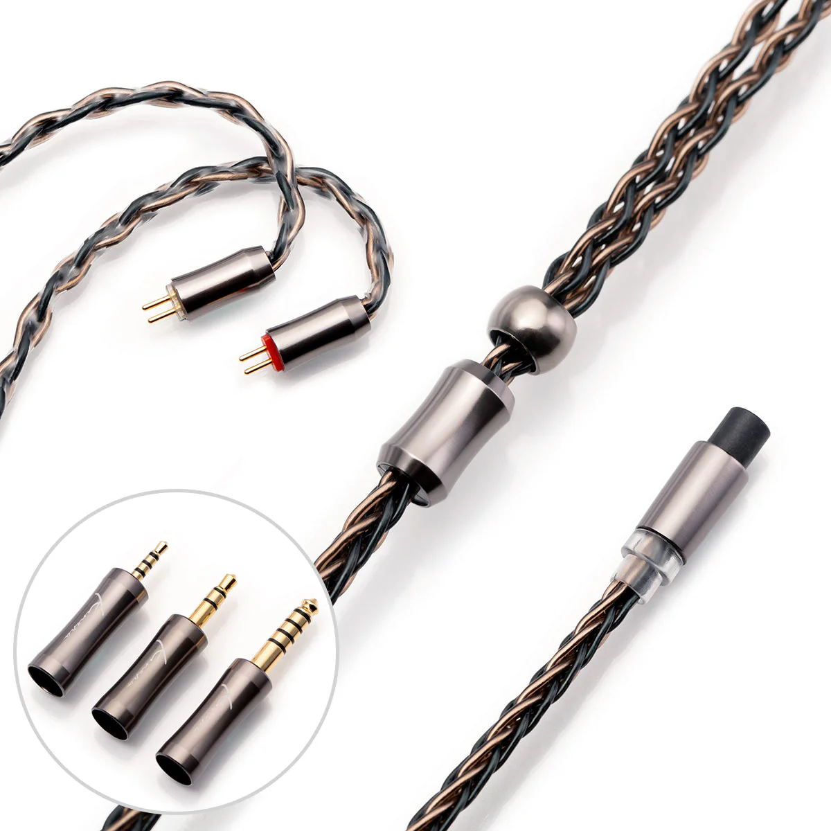 Kinera Imperial Leyding OFC+Alloy copper with 5N silver plated Cable (Open Box) - Image 2