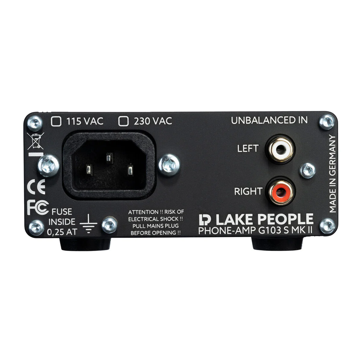 Lake People G103-S MKII (Standard) Headphone Amplifier - Image 2