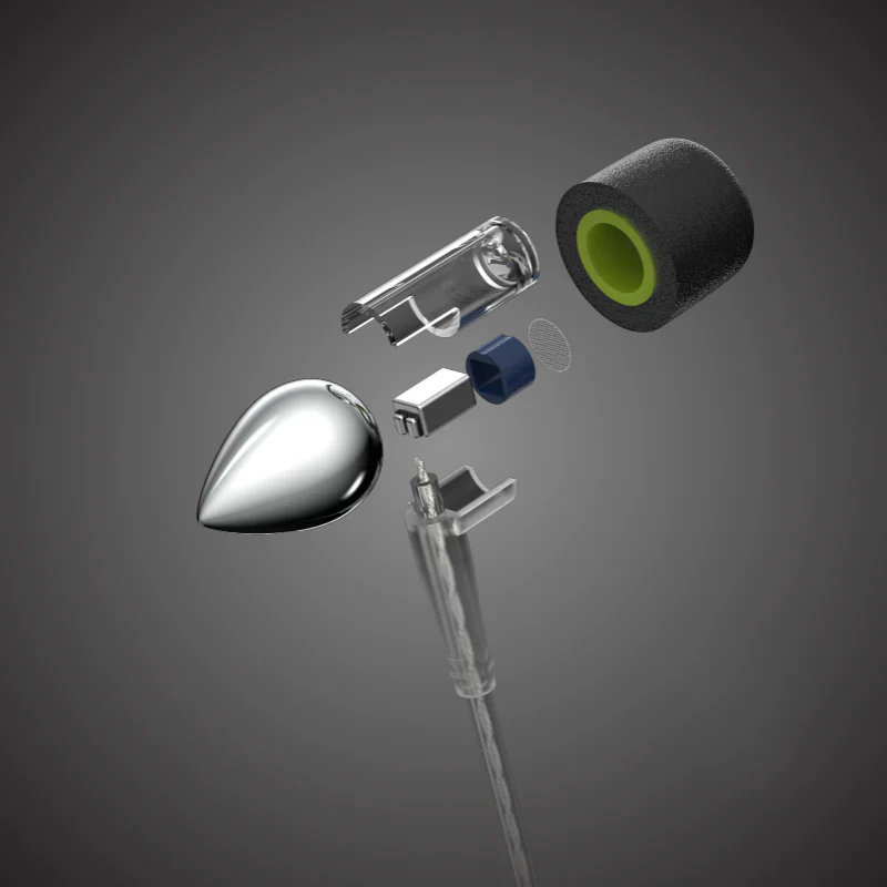 MoonDrop Droplet In-Ear Monitors with USB-C Connection (Open Box) - Image 2