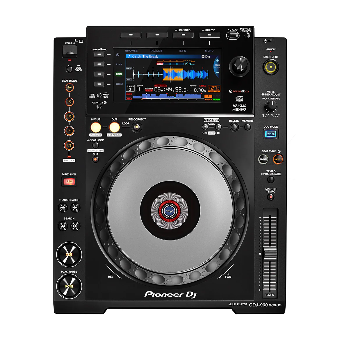 Pioneer DJ CDJ-900NXS Performance DJ Multi Player with Disc Drive - Image 2