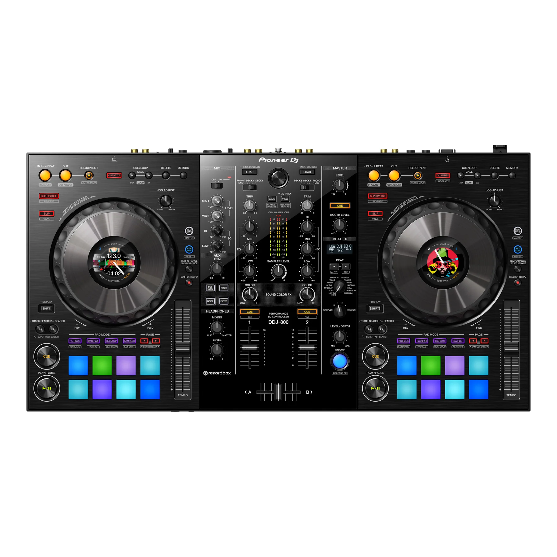 Pioneer DJ DDJ-800 2-channel Performance DJ Controller for rekordbox - Discontinued - Image 2