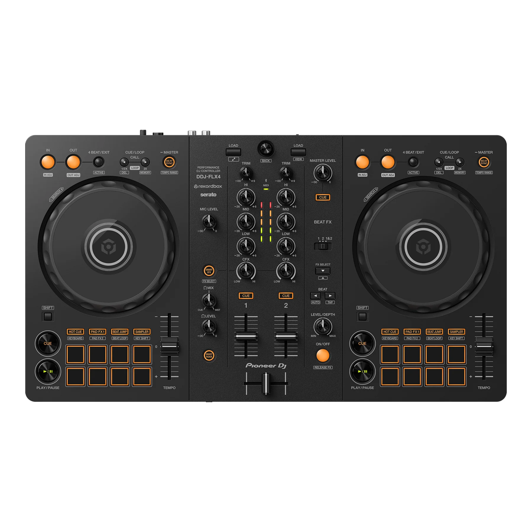Pioneer DJ DDJ-FLX4 2-channel DJ Controller for Multiple DJ Applications - Image 2