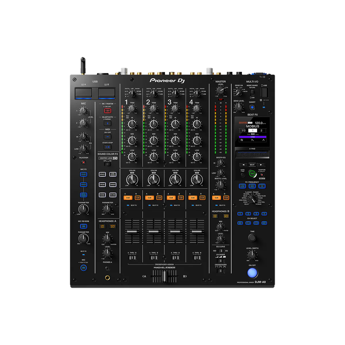 Pioneer DJ DJM-A9 4-channel Professional DJ Mixer - Image 2