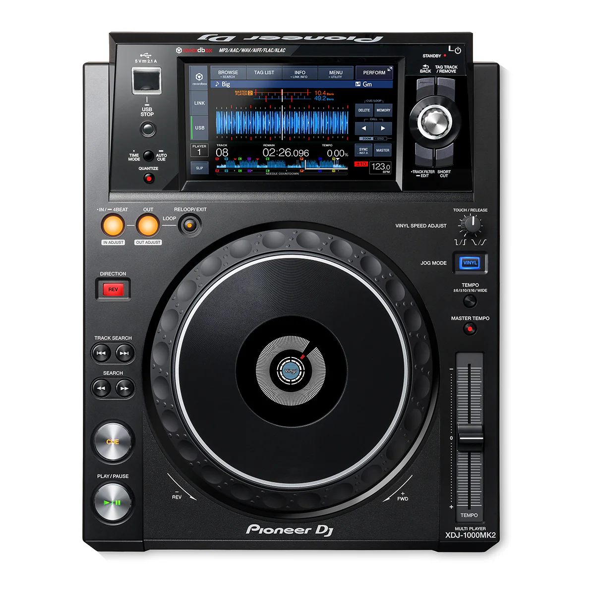 Pioneer DJ XDJ-1000MK2 Performance DJ Multi Player - Image 2