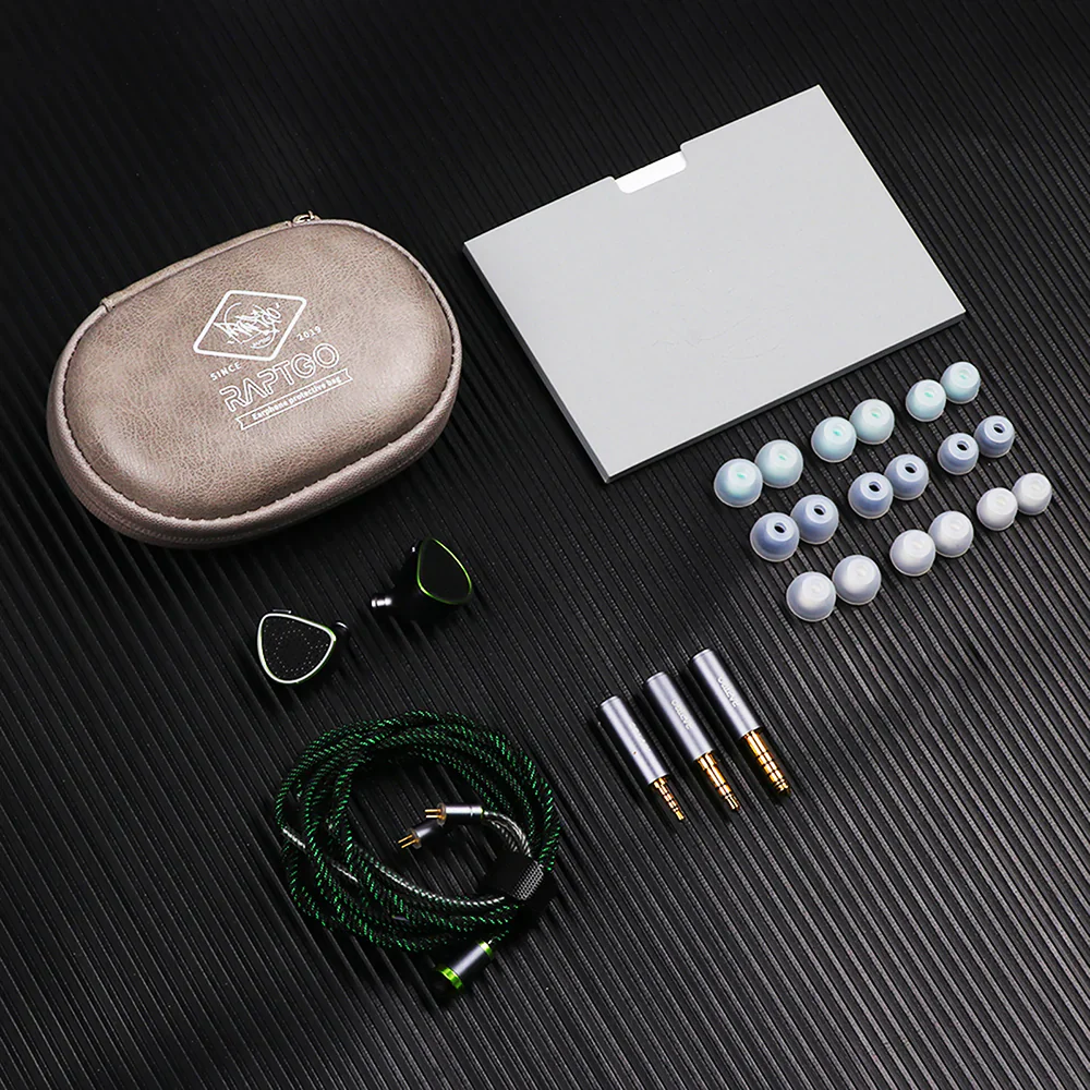 Raptgo Hook-X Open-Back Planar Magnetic Piezoelectric Universal In-Ear Monitor (Open Box) - Image 3