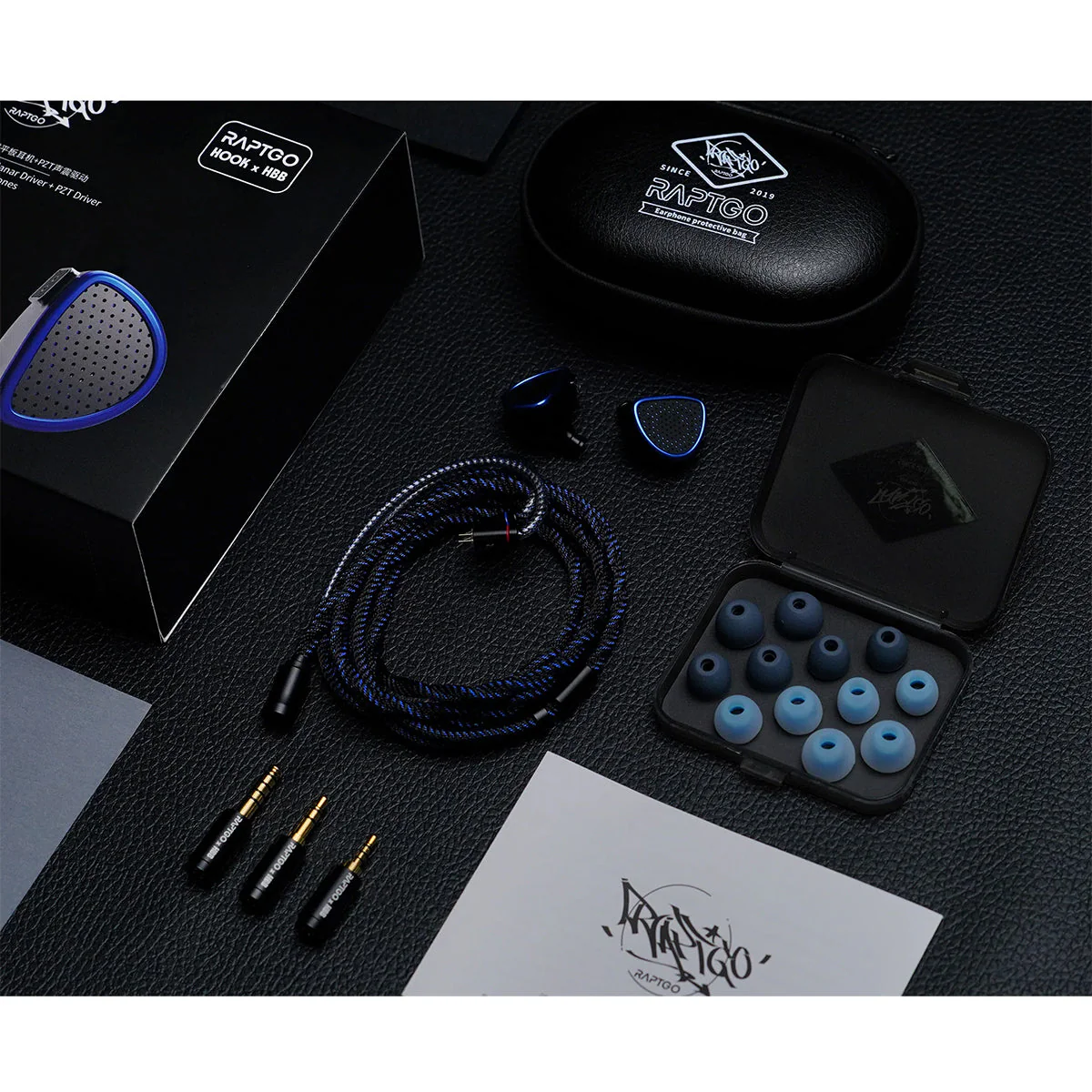 Raptgo x HBB Hook-X Open-Back Planar Magnetic Piezoelectric Universal In-Ear Monitor (Open Box) - Image 4