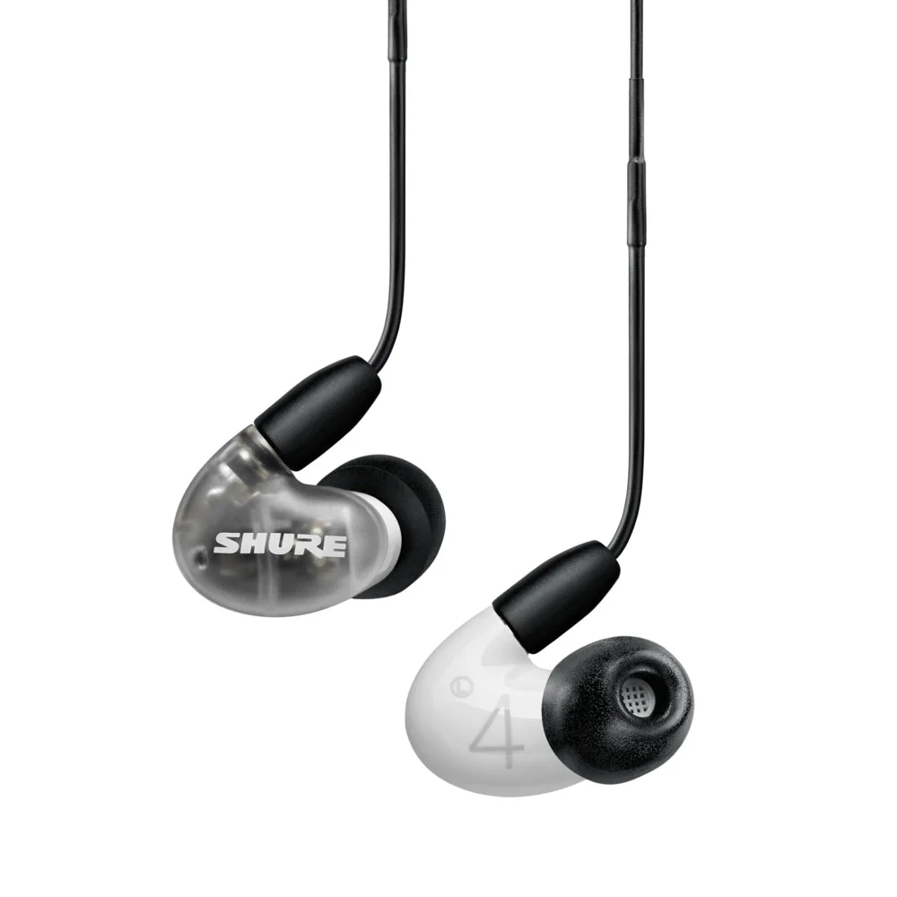 Shure AONIC 4 Wired Sound Isolating Earphones with Remote + Mic (Open Box) - Image 3