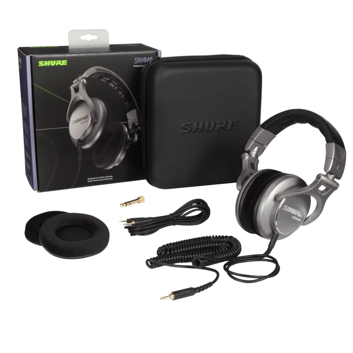 Shure SRH940 Professional Reference Closed-Back Headphones - Discontinued - Image 2