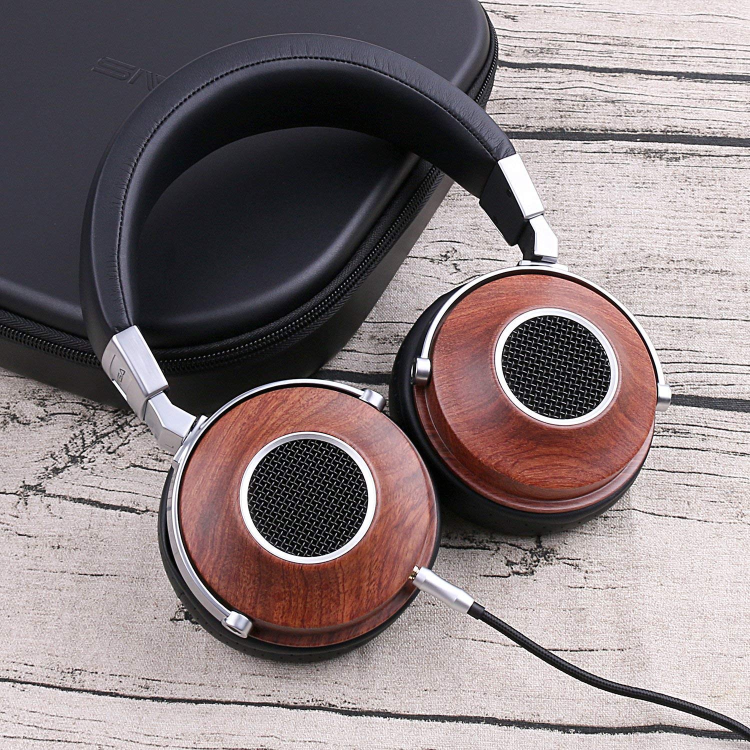 Sivga SV007 Over-Ear Open Back Headphones with Mic (Open Box, taped-up box) - Image 2