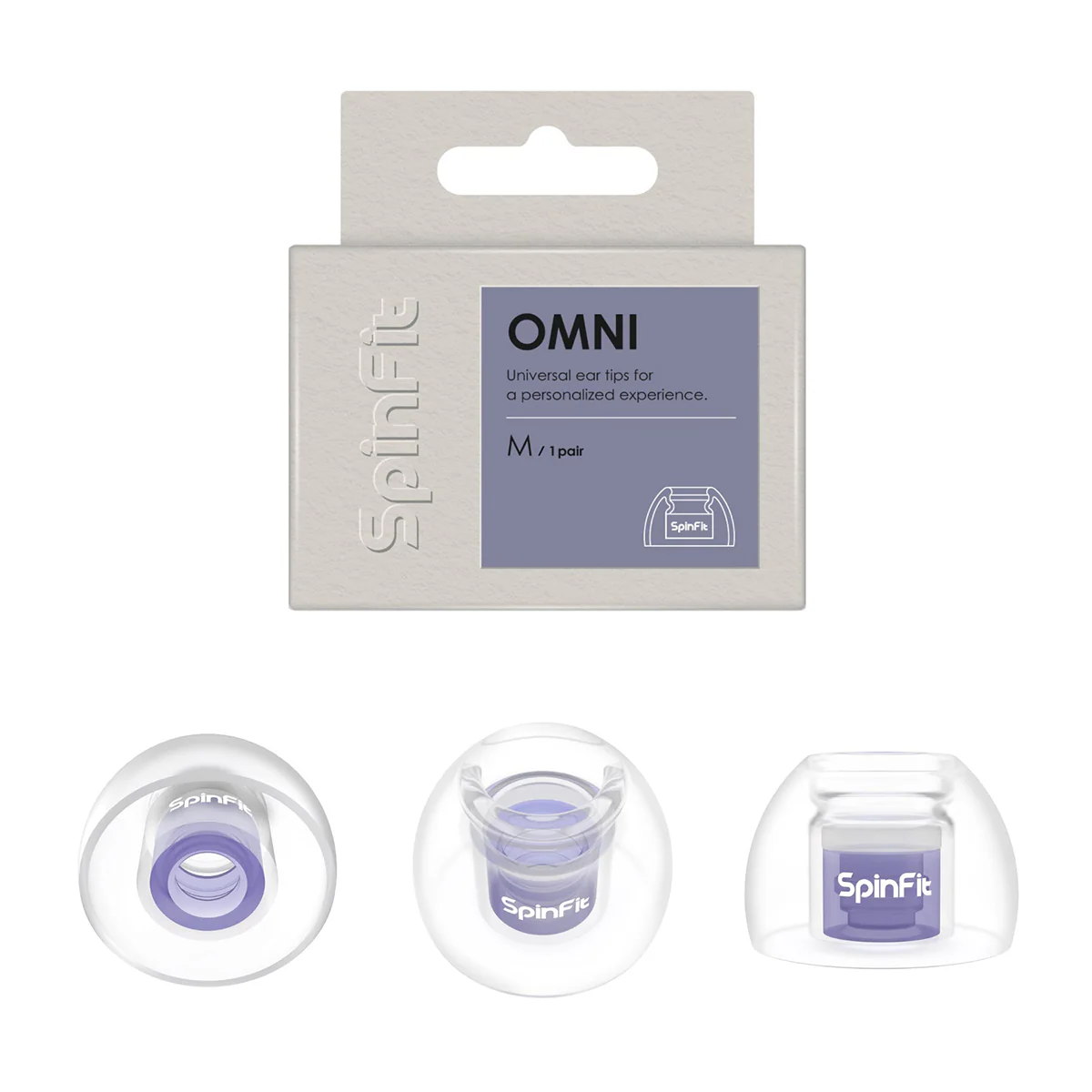 Spinfit Omni Silicon Eartips (1 Pair) - Image 5
