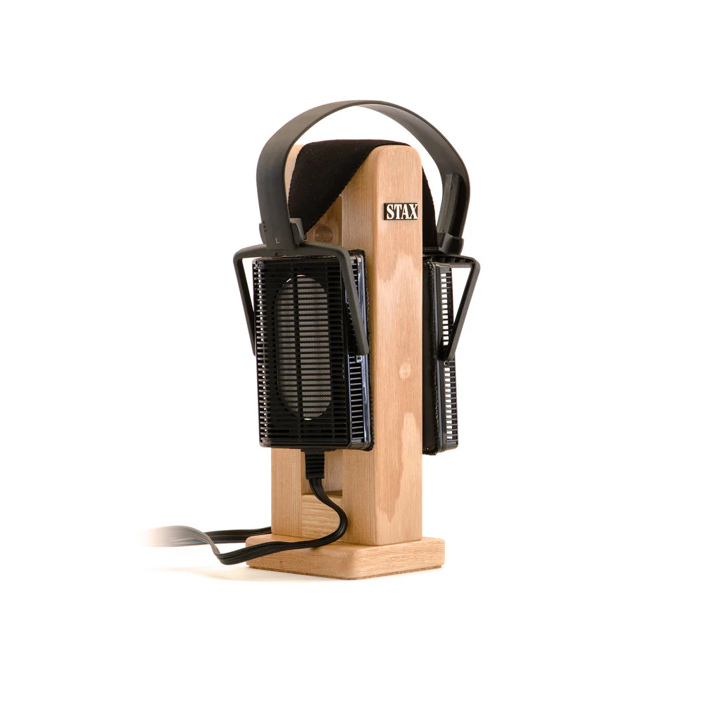 STAX HPS-2 Natural Wood Stand for STAX Headphones - Image 3