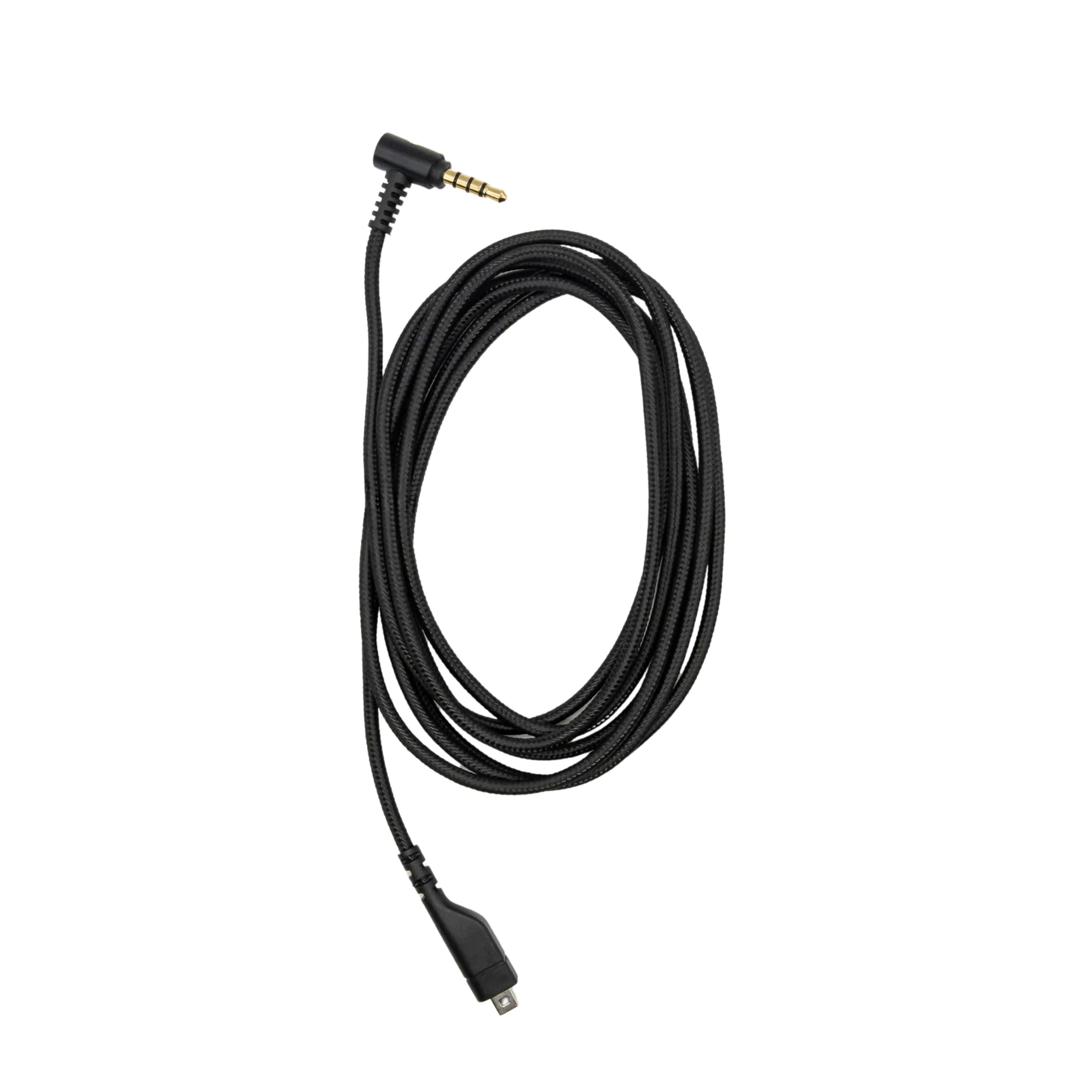 Strauss & Wagner Adana 8-pin to L-Shape 3.5mm Nylon Braided Headphone Cable for SteelSeries Arctis 3/5/7/Pro Gaming Headset