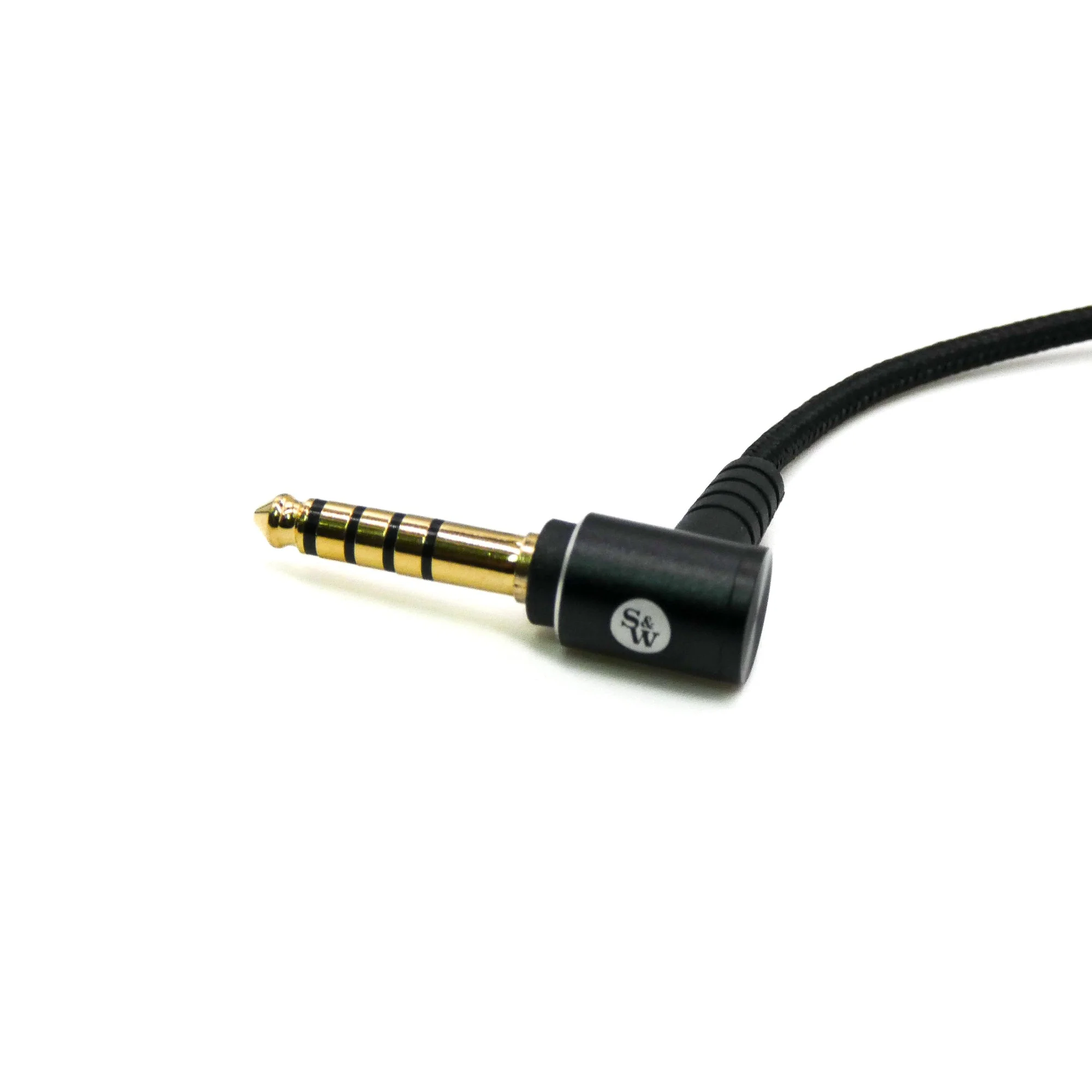 Strauss & Wagner Avarua 2.5mm Twist Lock to L-Shape 4.4mm Balanced Nylon Braided Replacement Cable for Sennheiser Momentum 1.0/2.0/3.0/4.0/HD1 - Image 2