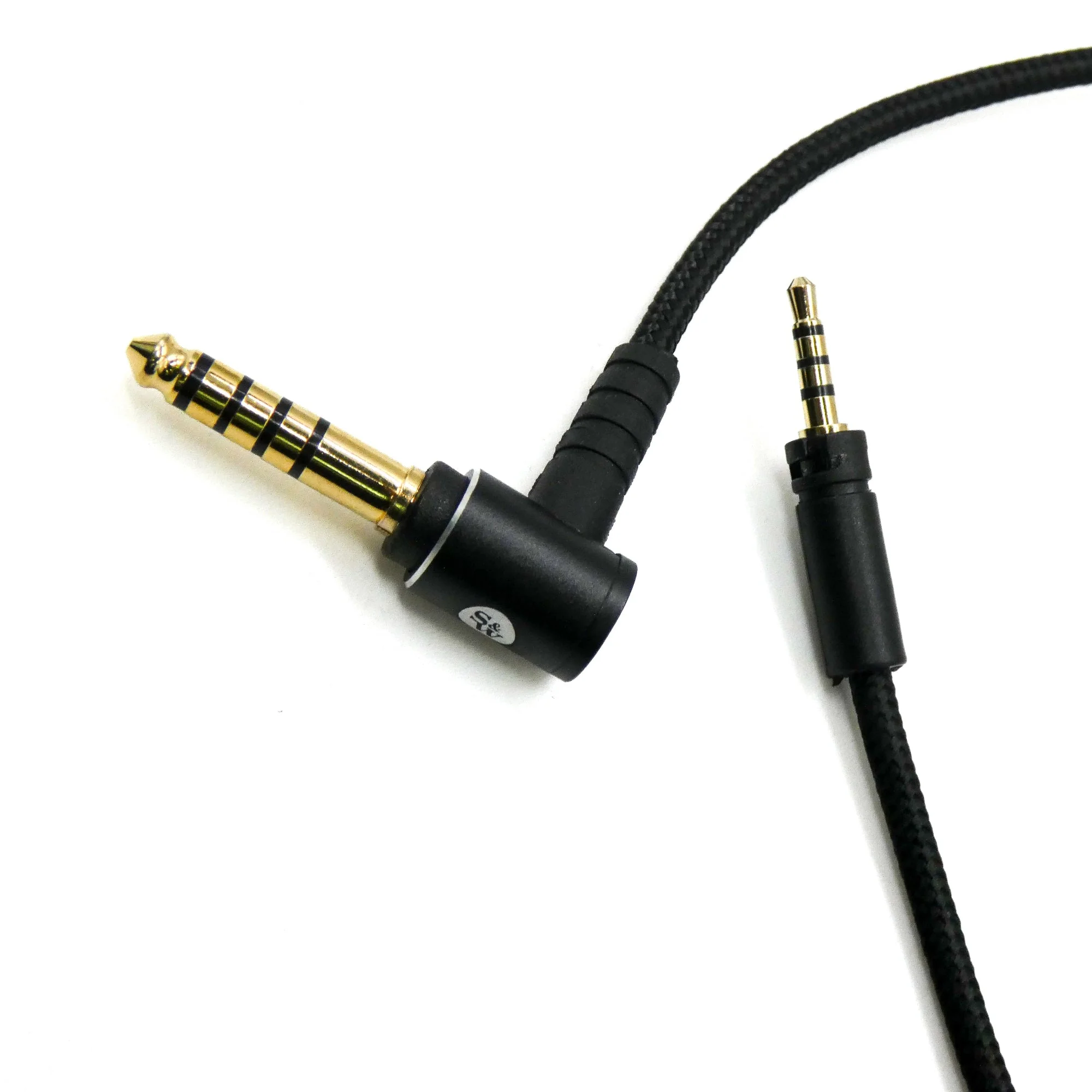 Strauss & Wagner Avarua 2.5mm Twist Lock to L-Shape 4.4mm Balanced Nylon Braided Replacement Cable for Sennheiser Momentum 1.0/2.0/3.0/4.0/HD1 - Image 4
